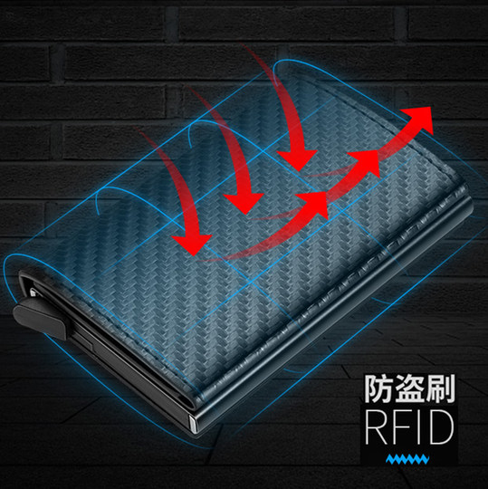 MODERN aluminum NFC anti-theft card bag