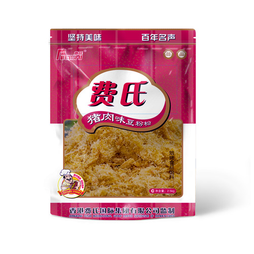 费氏豆粉松牛肉味、猪肉味烘焙原料大包装饭团寿司食材豆粉松 - 图0