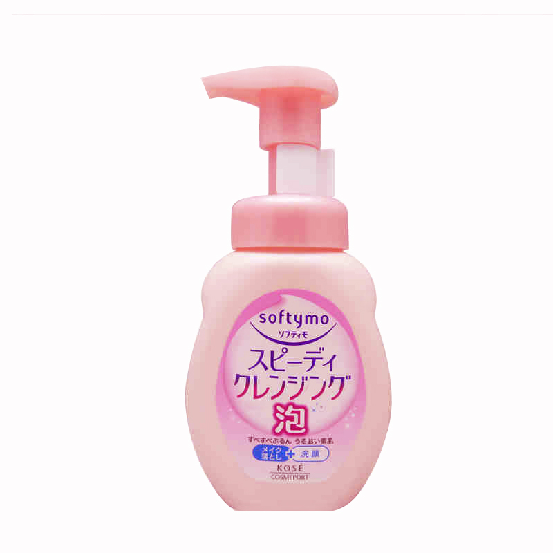 高丝softymo卸妆洁面泡沫洗面奶女温和清洁深层保湿200ml*2正品-图1