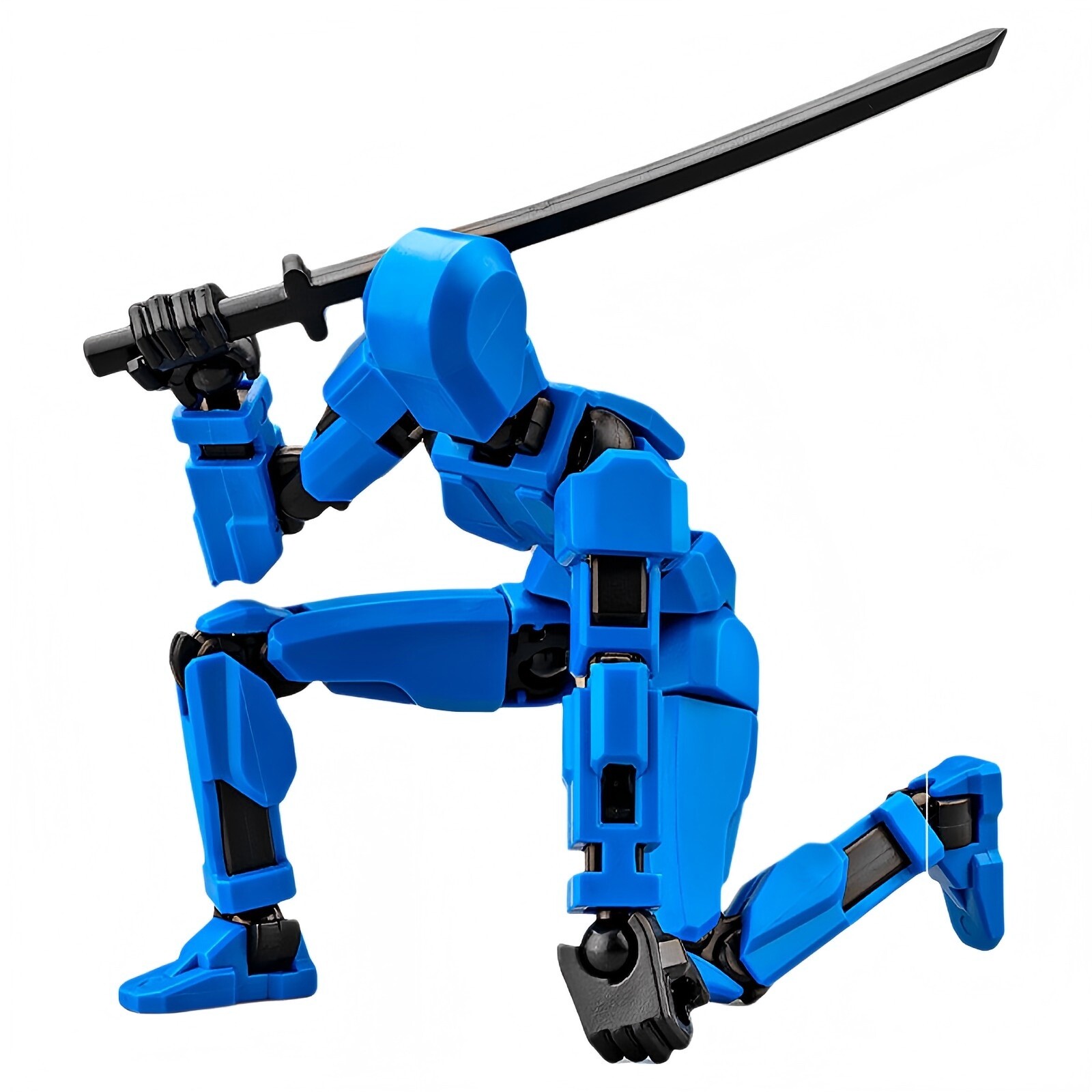 磁吸多关节可动3D打印人偶萝卜人小学生礼物儿童积木拼装玩具6岁7