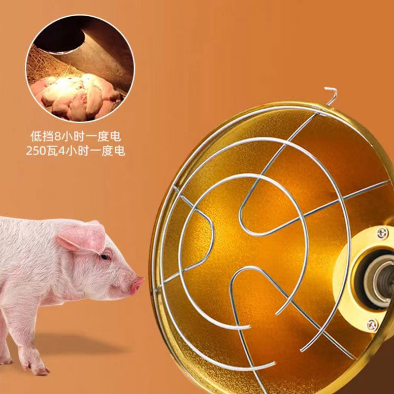 养殖场保温灯罩金色大灯罩兽用宠物加热控温养猪加热专用保温灯罩,淘宝优惠券,粉丝福利购,淘宝优惠卷