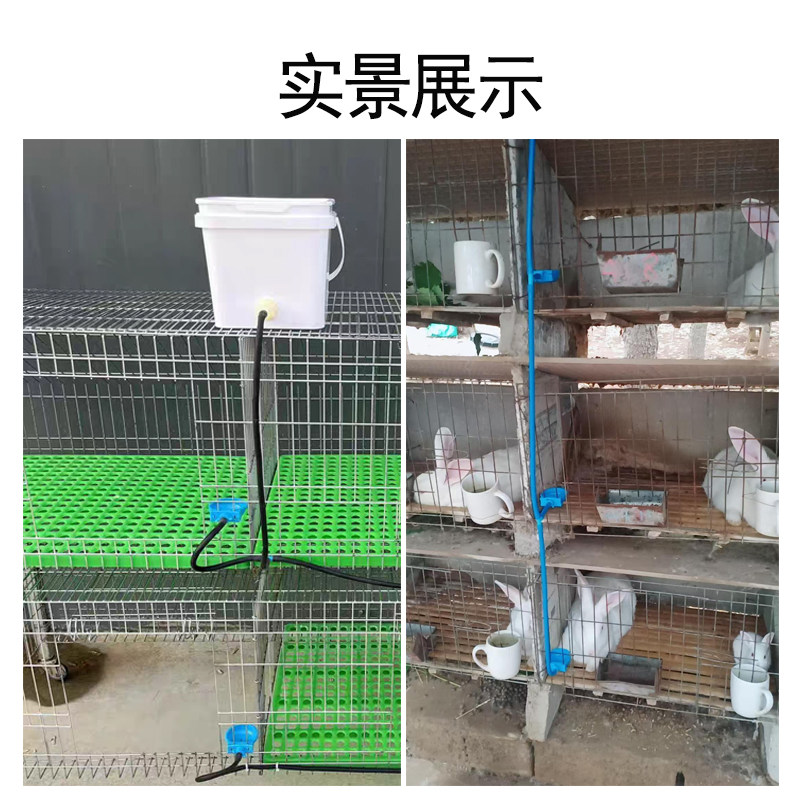 兔子养殖饮水专用设备兔笼水线饮水器防啃防咬喂水器水槽喝水碗,淘宝优惠券,粉丝福利购,淘宝优惠卷