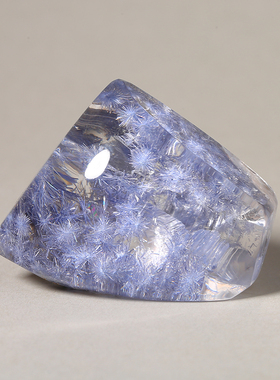 天然水晶原石随形镶嵌吊坠可定制