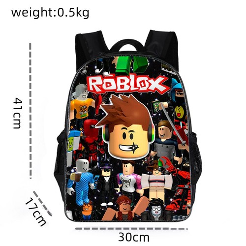 Roblox Girl 书包幼儿园小学生轻便大容量背包虚拟世界双肩包女生 - 图0