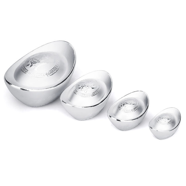 Jiule Sterling Silver Solid Investment and Financial Management Fuzi Yuanbao