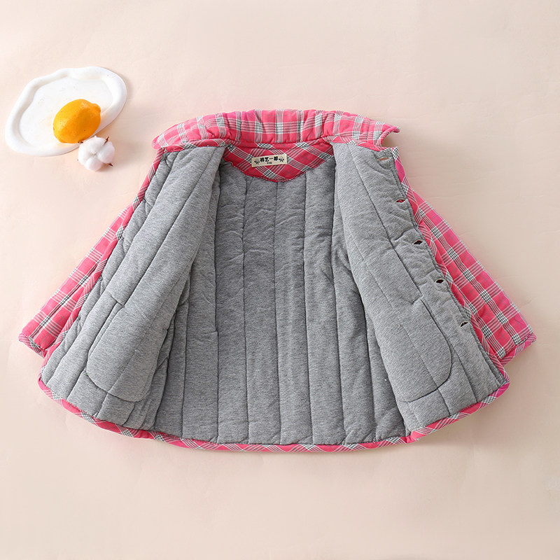 儿童冬季纯棉保暖家居服套装男童女童手工三层夹棉翻领加厚棉睡衣,淘宝优惠券,粉丝福利购,淘宝优惠卷