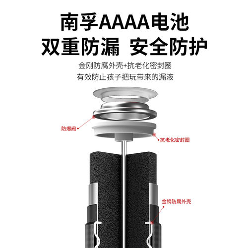 南孚九9号4a小号干电池手写笔触控笔适用于华为联想微软surface Pro3 4 5pen LR8D425手写触控笔传应AAAA平板 - 图3