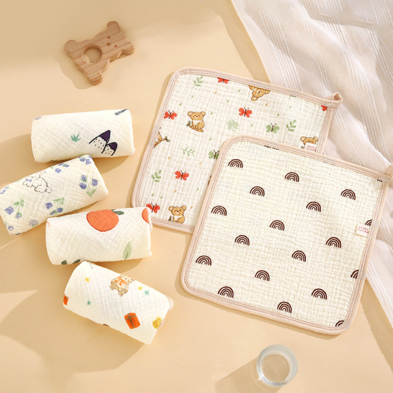 婴儿毛巾纱布小方巾婴儿a类新生儿口水巾纯棉宝宝初生儿洗脸面巾,淘宝优惠券,粉丝福利购,淘宝优惠卷