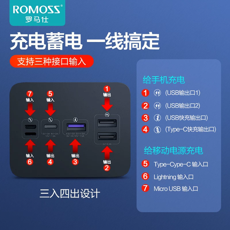 Huawei, Apple, вместительный портативный аккумулятор, iPhone50000, 57000 мАч, 5 Вт