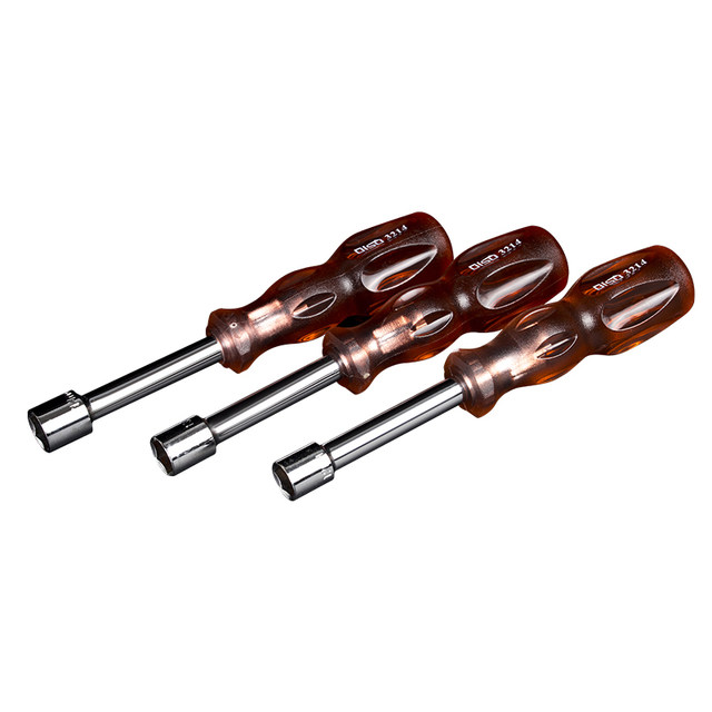 Sleeve screwdriver screwdriver external hexagonal hexagonal sleeve wrench 3 4 5.5 7 8 9 10-14mm