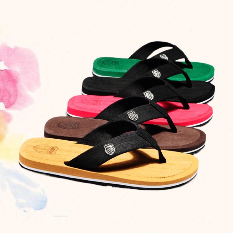 男士沙滩拖鞋2022夏季新款潮流外穿平底夹脚轻便夏天人字拖鞋男 - 图2