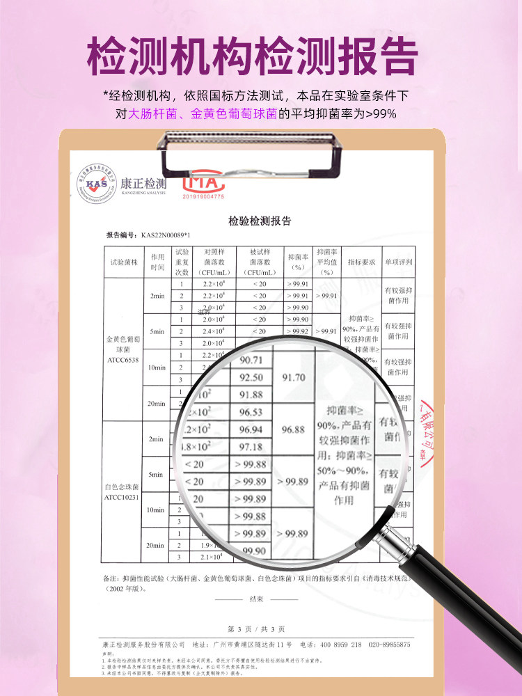 妇炎洁洗护液抑菌女性私密处护理液 大兵小将家居私处洗液