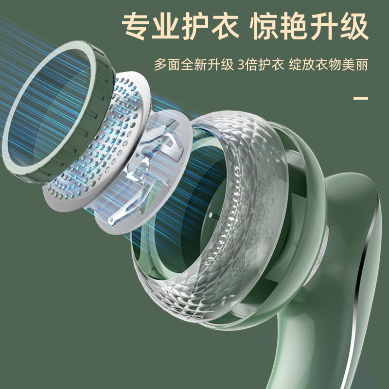 毛衣服起球家用充电式衣物剃修剪器 南极人居家日用毛球修剪器