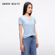 MissSixty slim fit fake ເສື້ອທີເຊີດສອງສິ້ນ