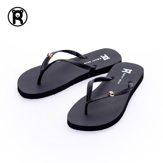 Classic seaside simple flat flip flops