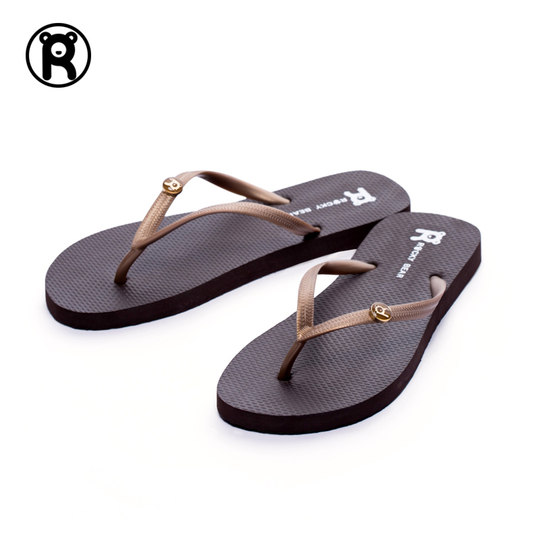 Classic seaside simple flat flip flops