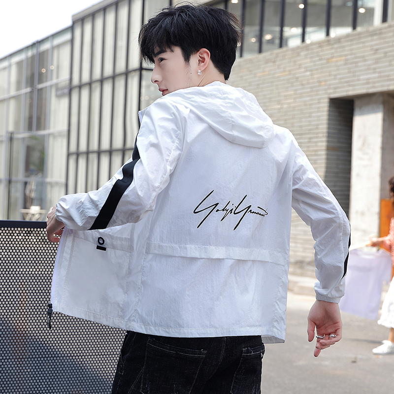 李宁皮肤衣防晒服男 夏季超薄款透气户外防水连帽夹克风衣外套 2019 李宁皮肤衣防晒服男 夏季超薄款透气户外防水连帽夹克风衣外套 2019