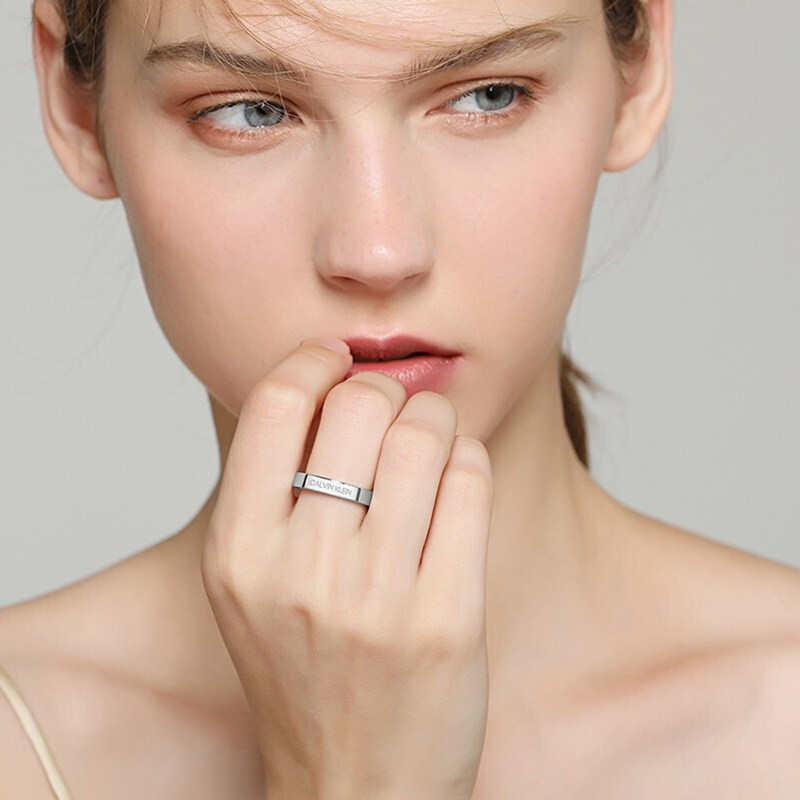calvin klein满天星情侣女男对戒指 博昶手表戒指/指环
