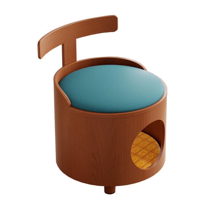 猫窝床头柜四季通用树洞猫窝客厅茶几 人宠共用板凳实木猫窝家具,淘宝优惠券,粉丝福利购,淘宝优惠卷