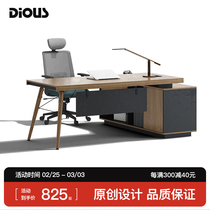 Dieu Boss Table Presidents Table Solid Wood Table Solid Table Modern Furniture Manager Table Desk Desk Chair Combinations