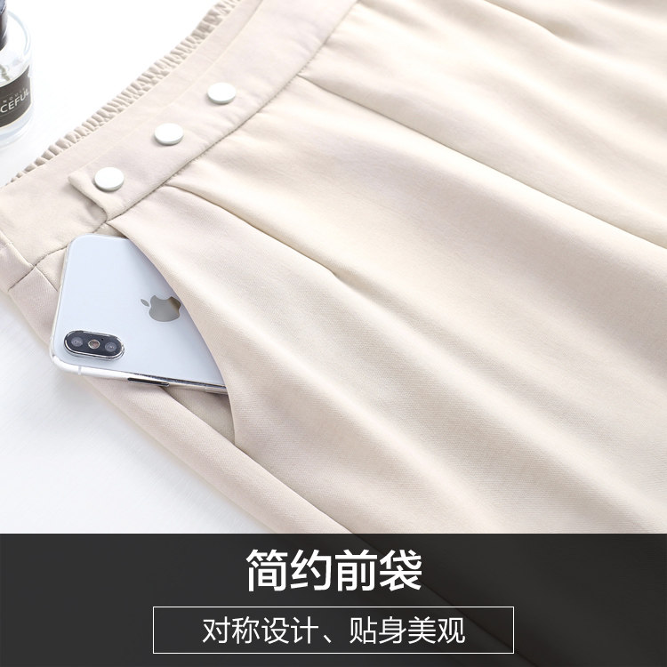 妈妈阔腿裤女夏季薄款2020长裤子 娇兰芭莉中老年女装