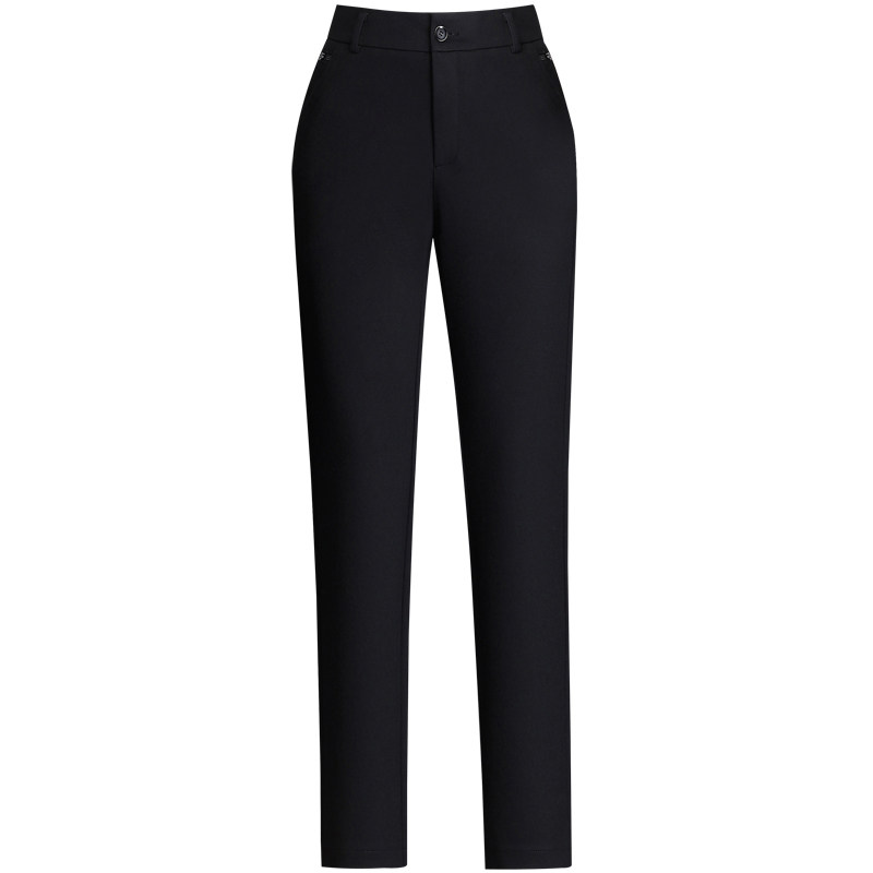 高腰中年妈妈装直筒长裤新款女裤子 娇兰芭莉中老年女装