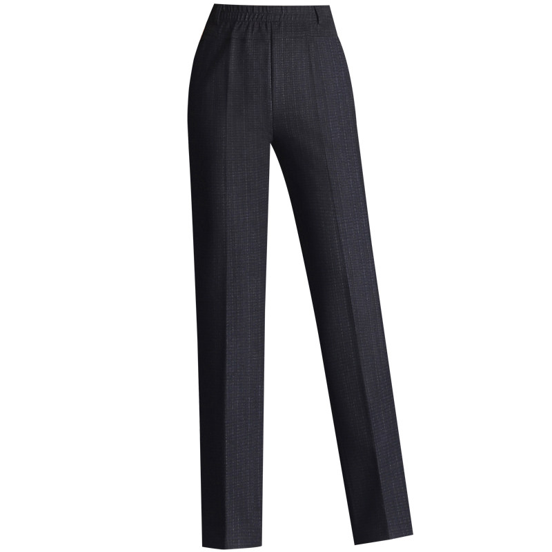 松紧腰中年2020年新款秋冬季直筒裤 娇兰芭莉中老年女装