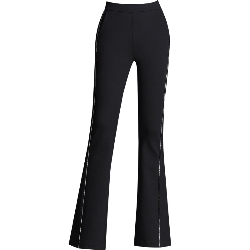 中年妈妈微喇叭裤女春秋季长裤子 娇兰芭莉中老年女装