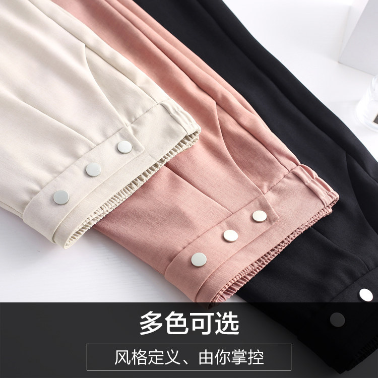 妈妈阔腿裤女夏季薄款2020长裤子 娇兰芭莉中老年女装