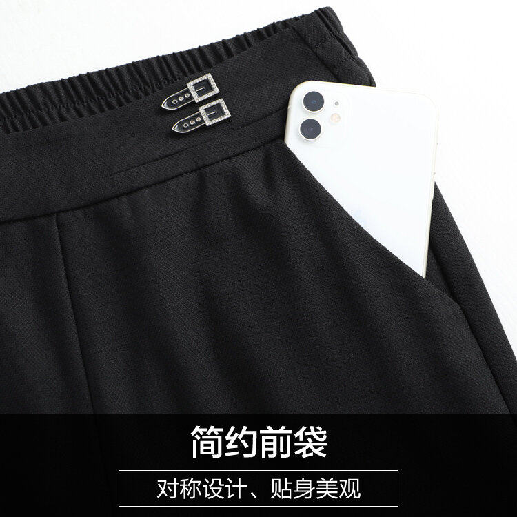 妈妈九分裤子女夏季薄2020 娇兰芭莉中老年女装