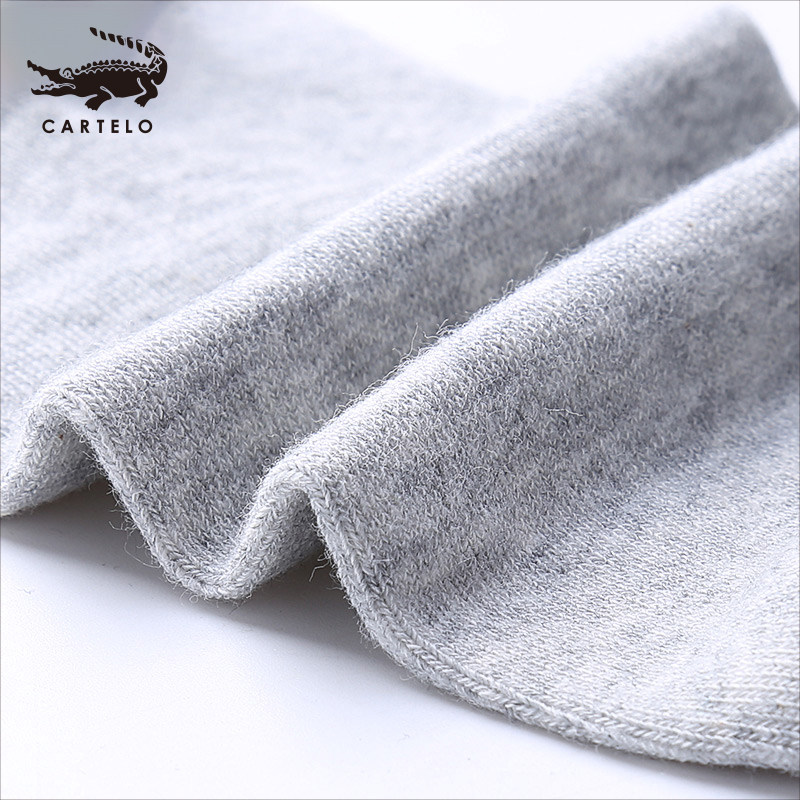 卡帝乐鳄鱼男纯棉防臭吸汗中筒短袜 卡帝乐鳄鱼嘉士洛奇短袜/打底袜/丝袜/美腿袜