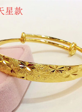 久不掉色加厚推拉欧币风黄铜镀金