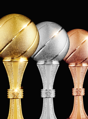 【超大40厘米】篮球足球奖杯定制定做世界杯金球奖比赛冠军MV年会