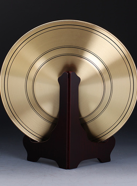 景泰蓝奖盘铜盘定做 高档经销商授权牌加盟奖牌纪念礼品礼盒年会