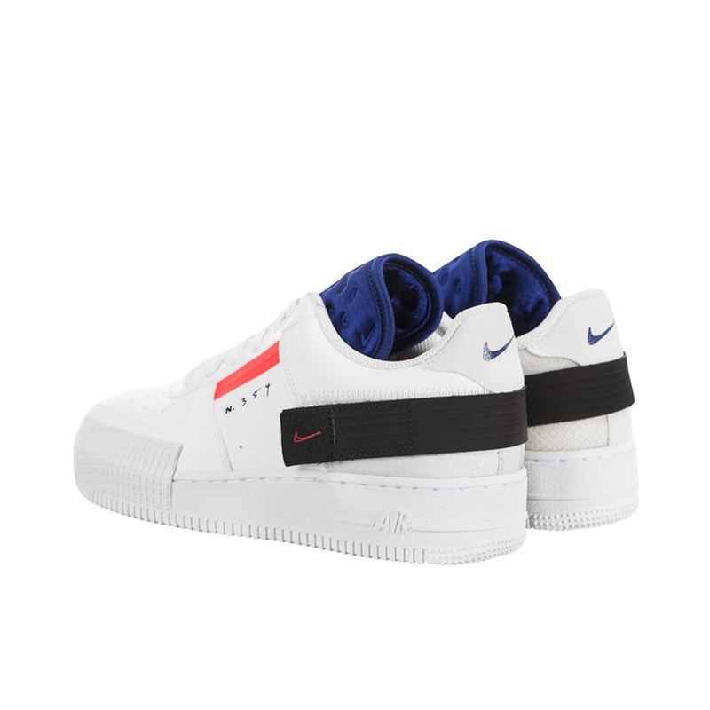 Nike AF1 Low Type AF1解构绑带 空军一号板鞋 CI0054-100 - 图3