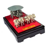 Xi'an Qinshi Император мавзолей Бронзовый Терракота Терракота Воины и Лошади Управление, переключающиеся на церемонию открытия ретро -ретро -иностранца, ретро