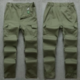 Хлопковый летний тонкий комбинезон, износостойкий лонгслив, дышащие штаны, защита от ожогов