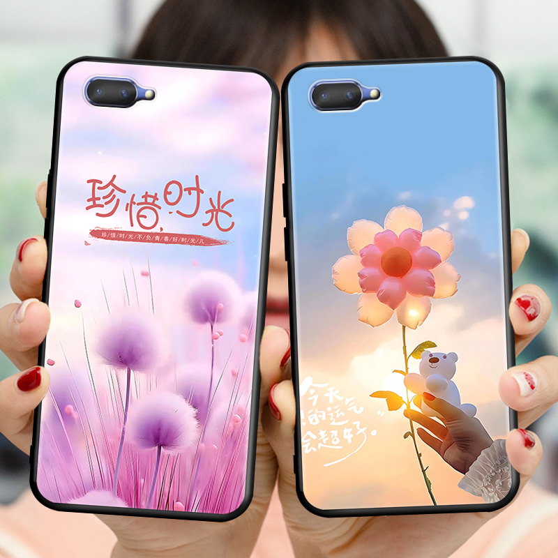 适用于oppoa5手机壳oppora钢化膜oppea5新款pbamoo情侣PBAM00文艺opaopa5卡通opopa软oppaA5t彩绘opoa保护套 - 图1