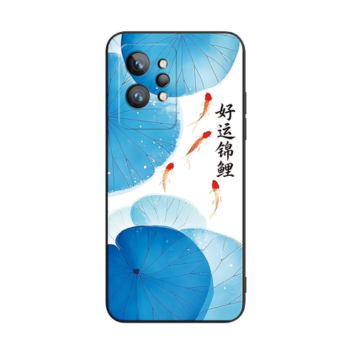 适用于realmegt2pro手机壳rmx3300磨砂真我gt2pro父母用国风机壳女液态硅胶彩绘防摔保护套网红时尚男软外壳 - 图3