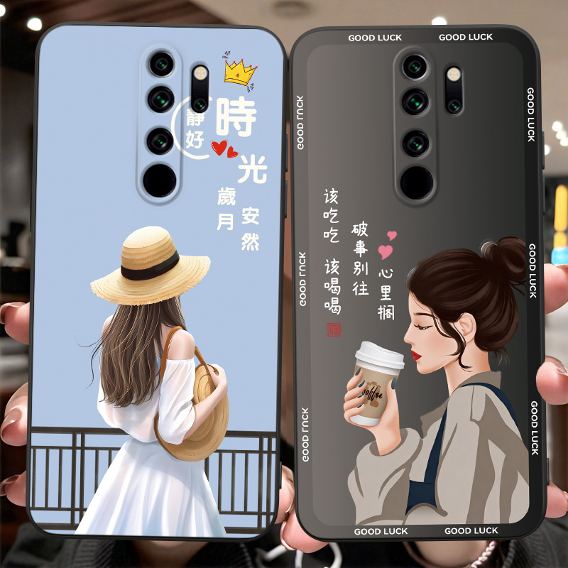 适用红米Note8Pro手机壳M1906G7E保护N8A套redminote小米Redmi新款Por外壳硅胶nont全包n0te防摔not男女P闹特 - 图0