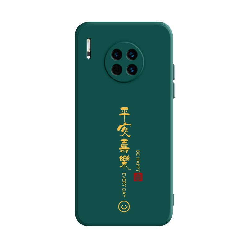 适用华为mate30pro直边手机壳lio-an00新款创意al00防摔tl00彩绘卡通软壳mate30epro网红全包保护套男女简约 - 图3