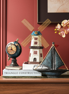 办公室工艺品酒柜装饰品摆件