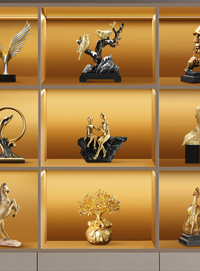 办公室工艺品酒柜装饰品摆件