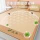 Summer ice silk mat three-piece set 2026 new mugwort rattan mat machine washable student dormitory air-conditioned mat bamboo mat