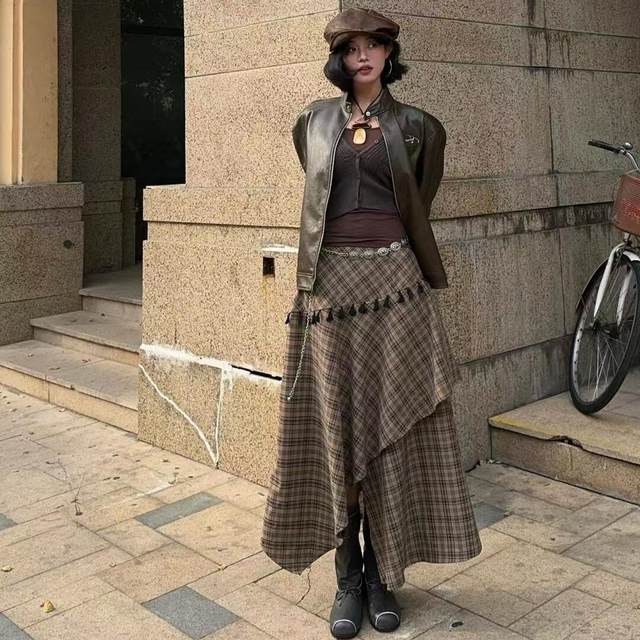 Free Shipping Insurance Blogger Recommends Retro Hot Girl Skirt