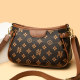 Letter printed ladies small shoulder bag 2026 new style soft leather