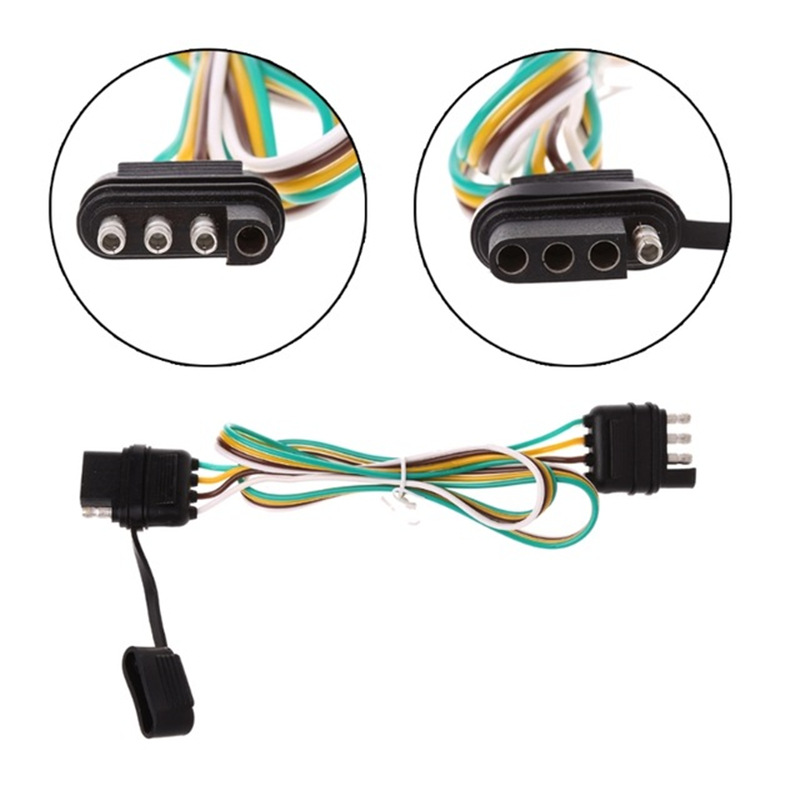 厂家直销 美式4针延长线-32英寸18AWG拖车适配器 尾灯信号连接器 - 图3