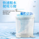 Washing clothes without electric hand-cranking washing machine