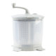 Washing clothes without electric hand-cranking washing machine