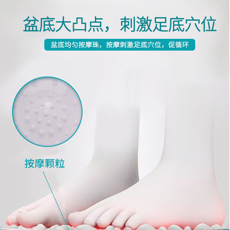 华夏良子旗舰店华夏良子塑料加高加厚保温按摩泡脚桶家用洗脚足浴盆过小腿泡脚盆1
